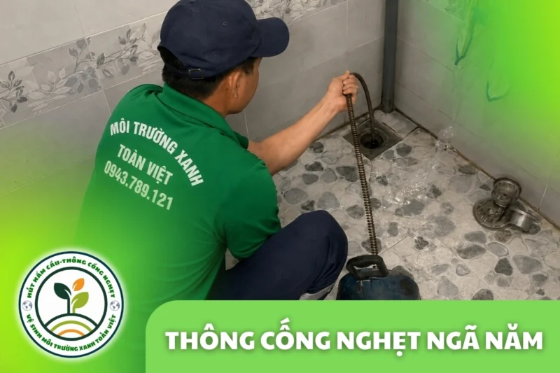 Thông Cống Nghẹt Ngã Năm Sóc Trăng – Khoanh Đoạn Nghẹt Ven Kênh