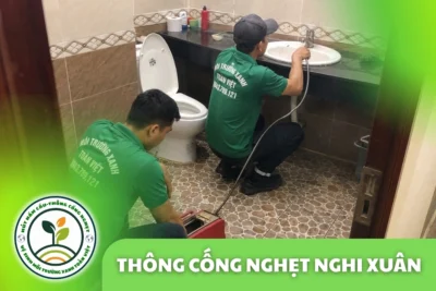 Thông Cống Nghẹt Nghi Xuân Hà Tĩnh – Xử Lý Bùn Và Nước Trào