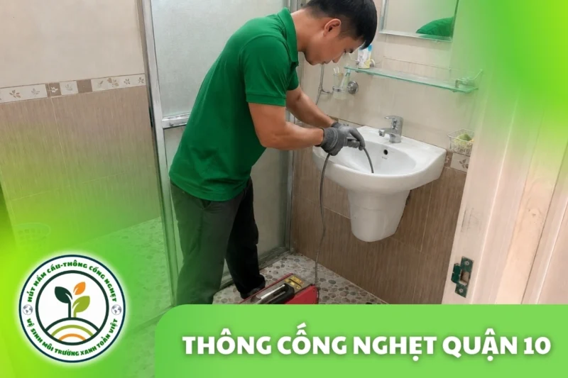 Thông Cống Nghẹt Quận 10 TPHCM – Phòng Khám, Quán Ăn