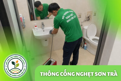 Thông Cống Nghẹt Sơn Trà Đà Nẵng – Xử Lý Bùn Và Nước Trào