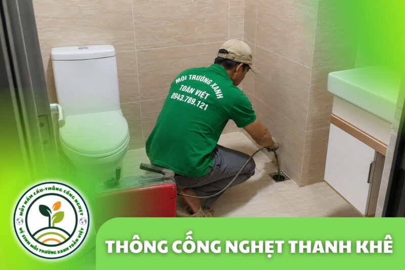 Thông Cống Nghẹt Thanh Khê Đà Nẵng – Xử Lý Bùn Và Nước Trào