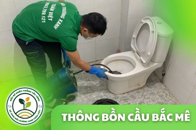 Thông Tắc Bồn Cầu Tại Bắc Mê Hà Giang, Thợ Đến 24/7