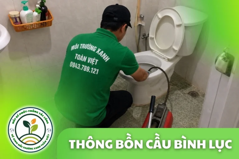 Thông Tắc Bồn Cầu Tại Bình Lục, Về Tận Thôn Xóm, Trực 24/7