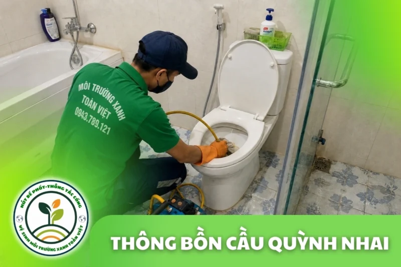 Thông Tắc Bồn Cầu Tại Quỳnh Nhai, Xử Lý Nhanh Có Mặt 24/7
