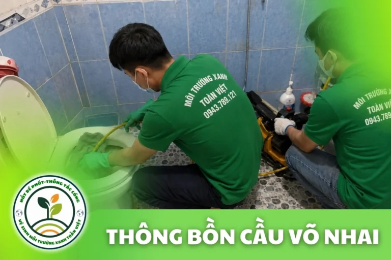 Thông Tắc Bồn Cầu Tại Võ Nhai 24/7, Đội Lên Tận Bản