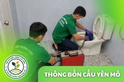 Thông Tắc Bồn Cầu Tại Yên Mô [Ninh Bình] - Xác nhận lịch trong 2 phút