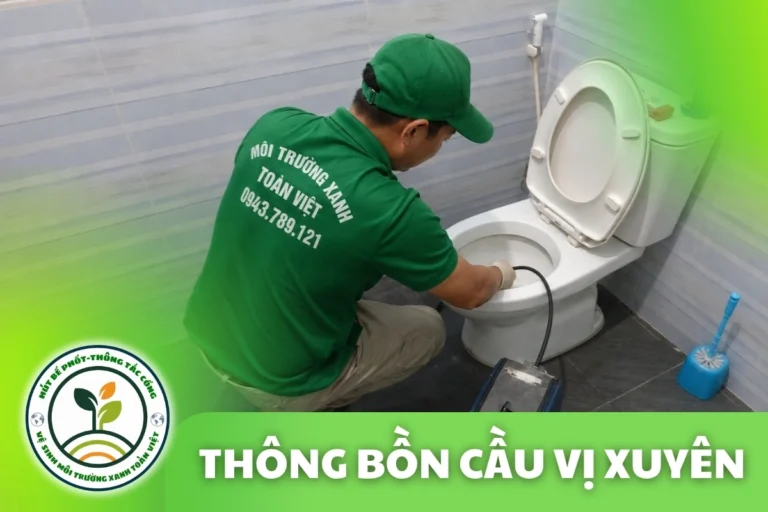 Thông Tắc Bồn Cầu Tại Vị Xuyên Hà Giang, Thợ Đến 24/7