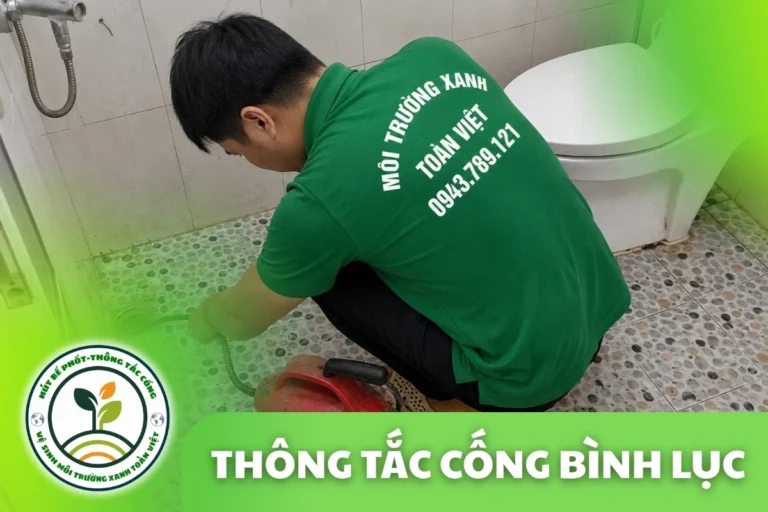 Thông Tắc Cống Bình Lục Uy Tín, Về Tận Rãnh Xóm, Trực 24/7