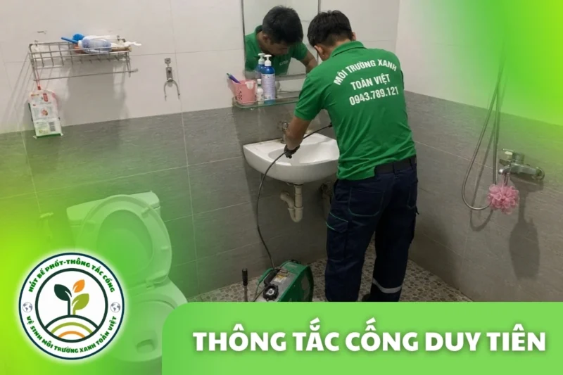 Thông Tắc Cống Duy Tiên Uy Tín, Nhận Bếp Ăn Ca KCN 24/7