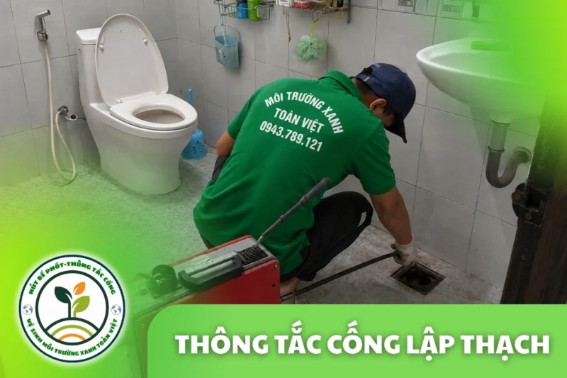 Thông Tắc Cống Lập Thạch [Vĩnh Phúc] - Hẹn Giờ Theo Vị Trí