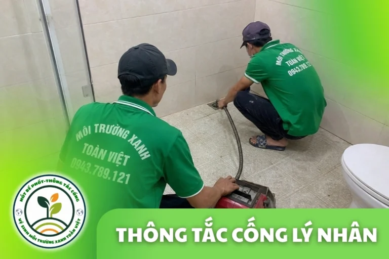 Thông Tắc Cống Lý Nhân 24/7, Đánh Tan Mỡ Cá Đông Vụ Tết