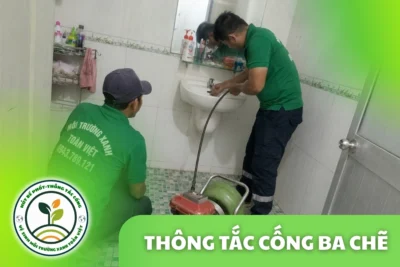 Thông Tắc Cống Tại Ba Chẽ Quảng Ninh 24/7 | Môi Trường Xanh