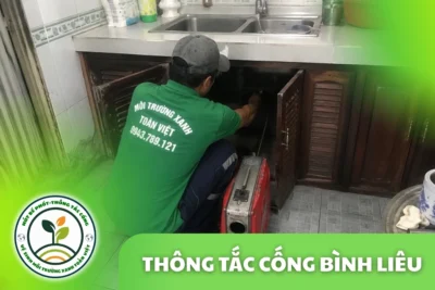 Thông Tắc Cống Tại Bình Liêu 24/7 | Môi Trường Xanh