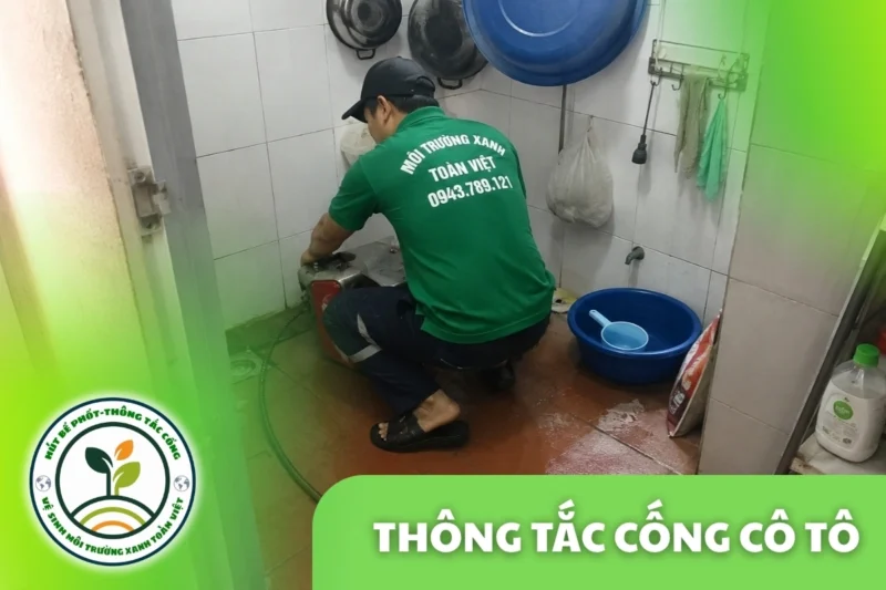 Thông Tắc Cống Tại Cô Tô 24/7 | Môi Trường Xanh Toàn Việt