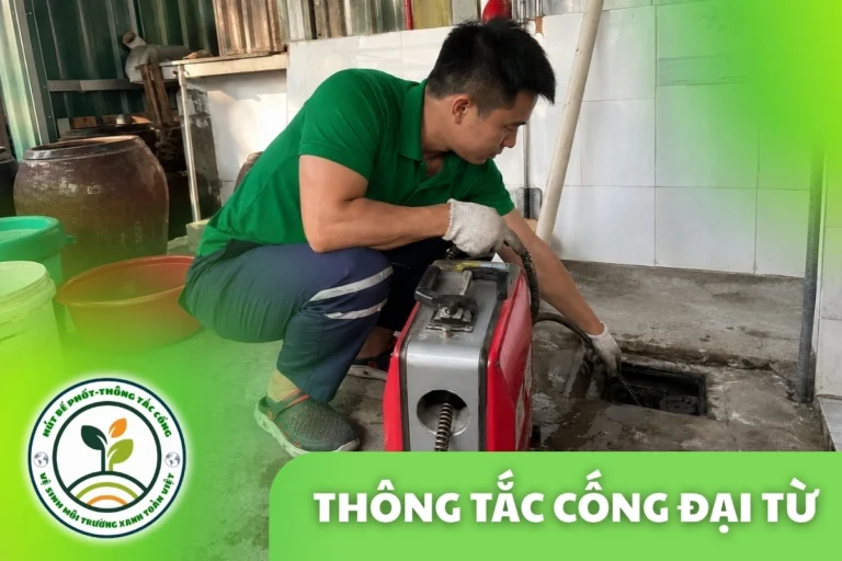 Thông Tắc Cống Tại Đại Từ 24/7, Thợ Đến Tận Xóm Vườn