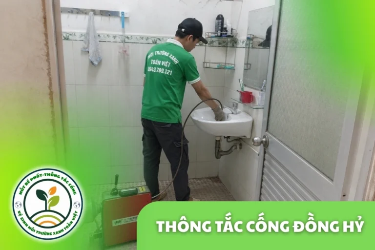 Thông Tắc Cống Tại Đồng Hỷ 24/7, Thợ Vào Tận Ngõ Đồi