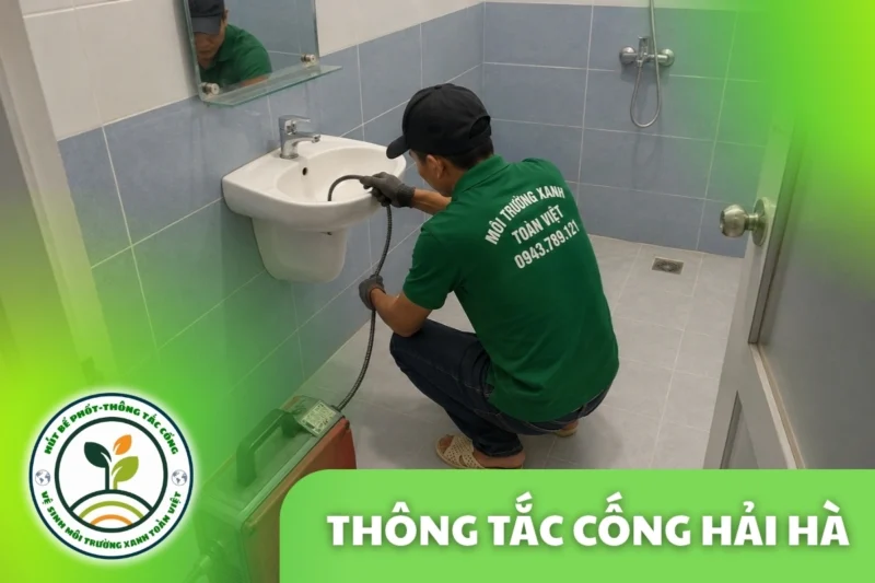 Thông Tắc Cống Tại Hải Hà 24/7 | Môi Trường Xanh Toàn Việt