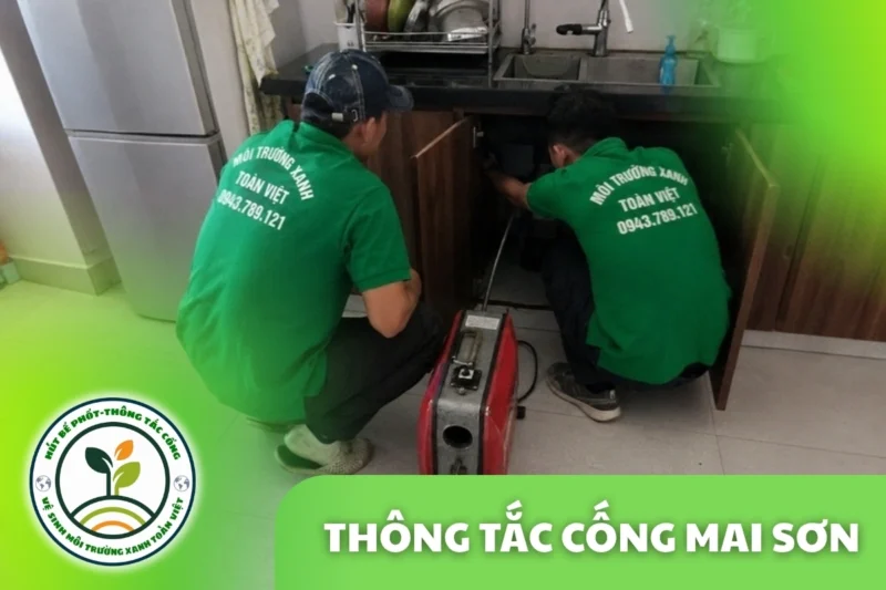 Thông Tắc Cống Tại Mai Sơn, Báo Giá Rõ Theo Hạng Mục 24/7