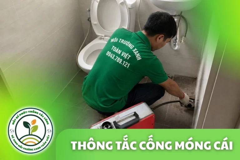 Thông Tắc Cống Tại Móng Cái 24/7 | Môi Trường Xanh Toàn Việt