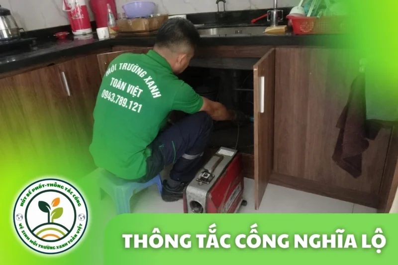 Thông Tắc Cống Nghĩa Lộ Yên Bái – Xử Lý Dầu Mỡ Khu Mường Lò