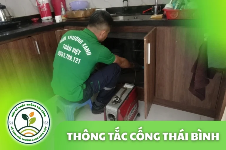 Thông Tắc Cống Tại Thái Bình 24/7 | Camera Dò Điểm Tắc