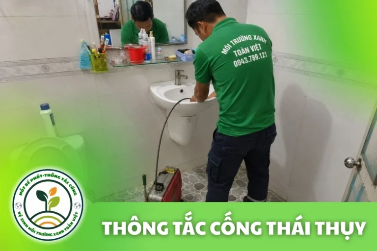 Thông Tắc Cống Tại Thái Thụy 24/7 | Môi Trường Xanh