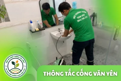 Thông Tắc Cống Văn Yên Yên Bái – Khu Xưởng Quế Mậu A