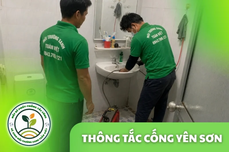 Thông Tắc Cống Yên Sơn Tuyên Quang – Thợ Đến Nhanh 24/7