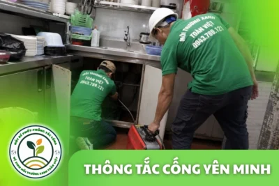 Thông Tắc Cống Tại Yên Minh Hà Giang, Giá Rõ Ràng 24/7