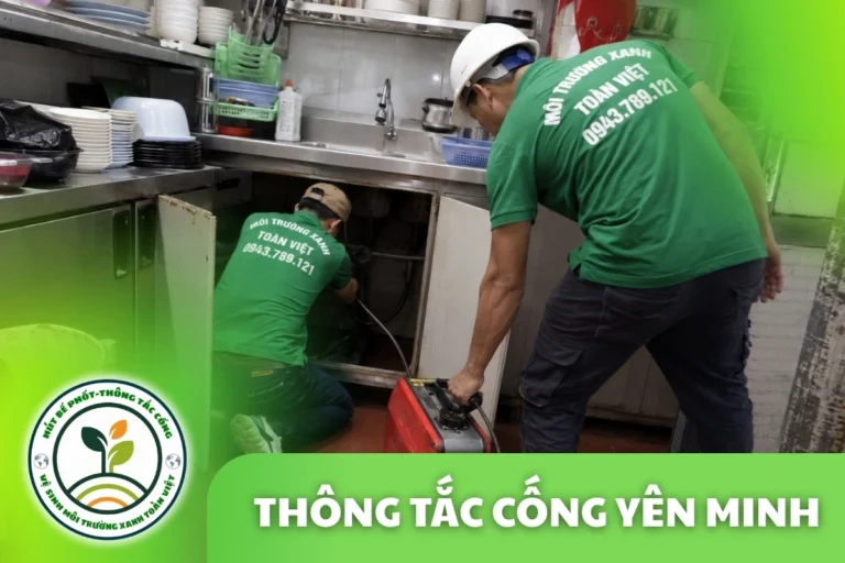 Thông Tắc Cống Tại Yên Minh Hà Giang, Giá Rõ Ràng 24/7