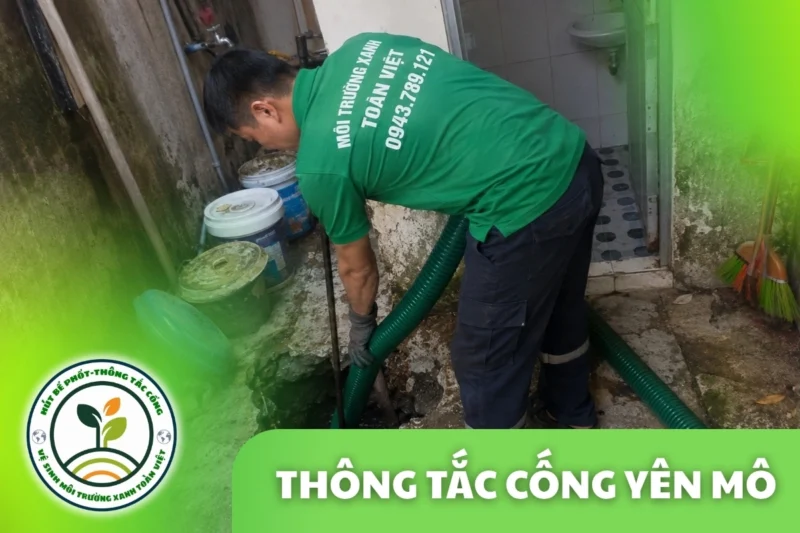 Thông Tắc Cống Yên Mô [Ninh Bình] - Làm xử lý theo phạm vi đã thống nhất và nghiệm thu tại chỗ